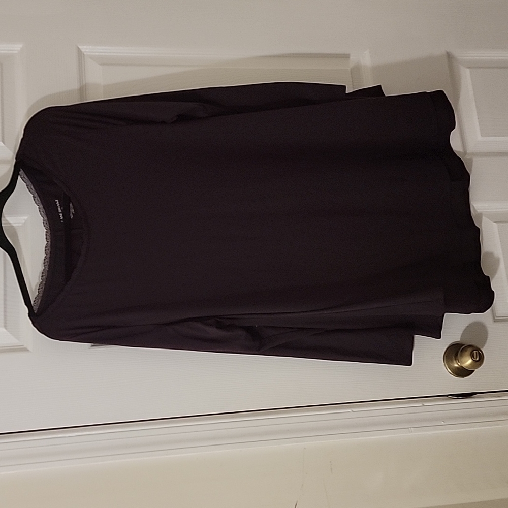 Lane Bryant, Purple Swing, Lace Longsleeve Top Ize 18/20